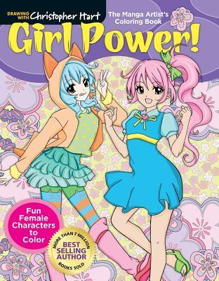 Cover: 9781640210103 | Manga Artist's Coloring Book: Girl Power! | Christopher Hart | Buch