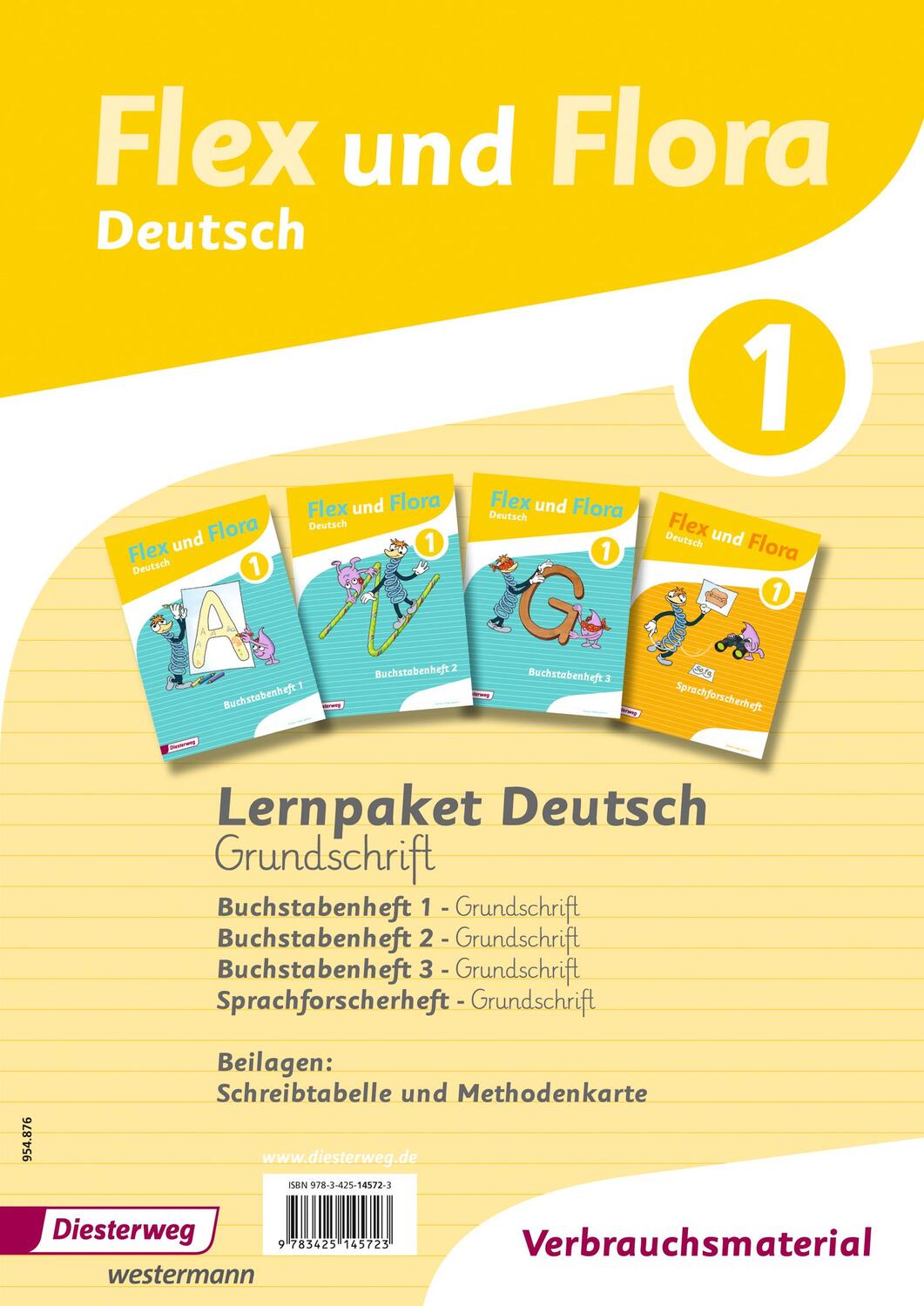 Cover: 9783425145723 | Flex und Flora 1. Paket Deutsch. Grundschrift | Stück | Deutsch | 2013