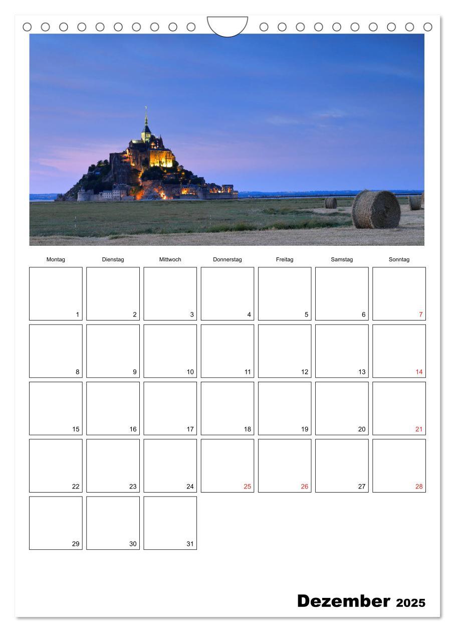 Bild: 9783435973590 | Wunderschöne Normandie (Wandkalender 2025 DIN A4 hoch), CALVENDO...