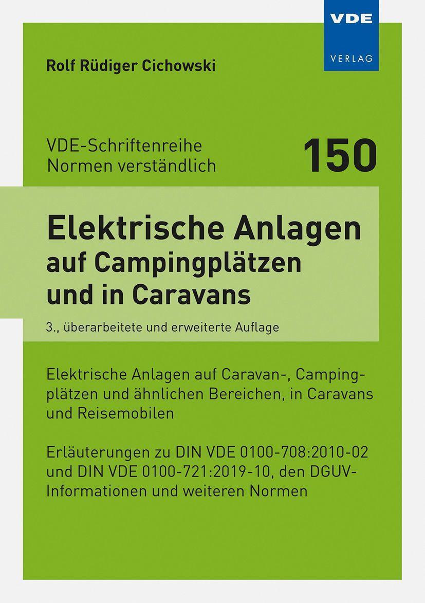 Cover: 9783800756537 | Elektrische Anlagen auf Campingplätzen und in Caravans | Cichowski