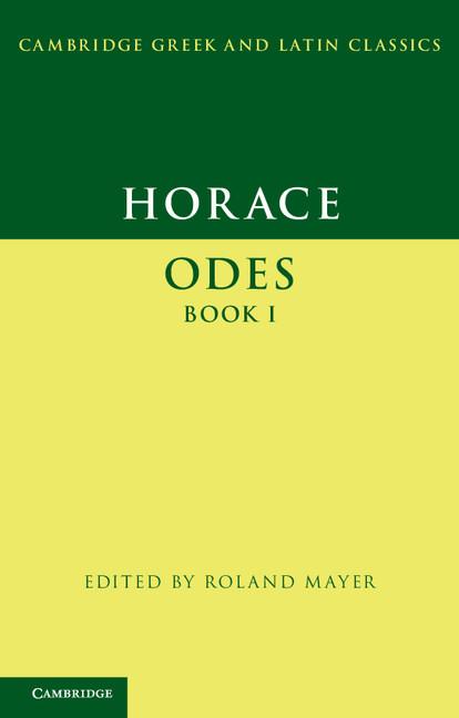 Cover: 9780521671019 | Horace | Odes Book I | Horace | Taschenbuch | Paperback | Englisch