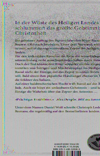 Rückseite: 9783426526248 | Die Schwertchronik | Der Gesandte des Papstes | Christoph Lode | Buch
