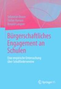 Cover: 9783658017279 | Bürgerschaftliches Engagement an Schulen | Sebastian Braun (u. a.)