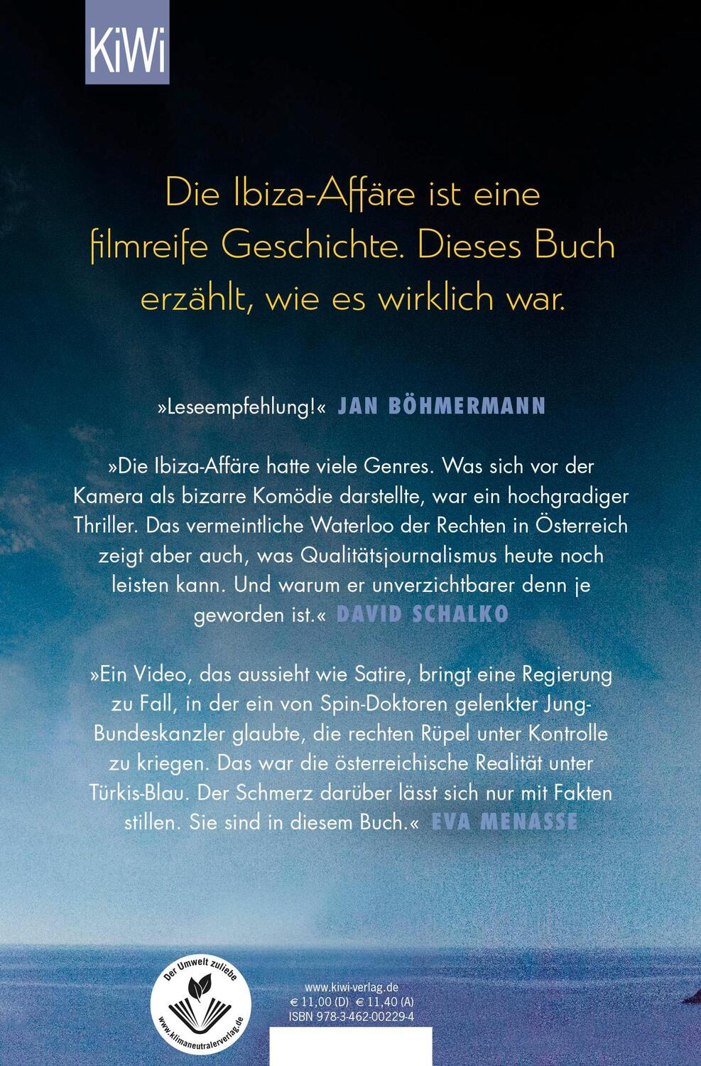 Rückseite: 9783462002294 | Die Ibiza-Affäre - Filmbuch | Bastian Obermayer (u. a.) | Taschenbuch