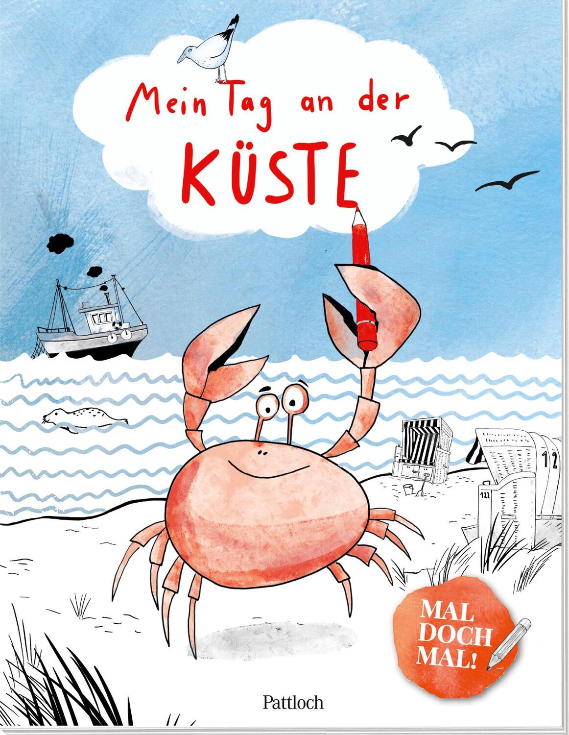 Cover: 9783629008954 | Mal doch mal! - Mein Tag an der Küste | Marion Goedelt | Taschenbuch