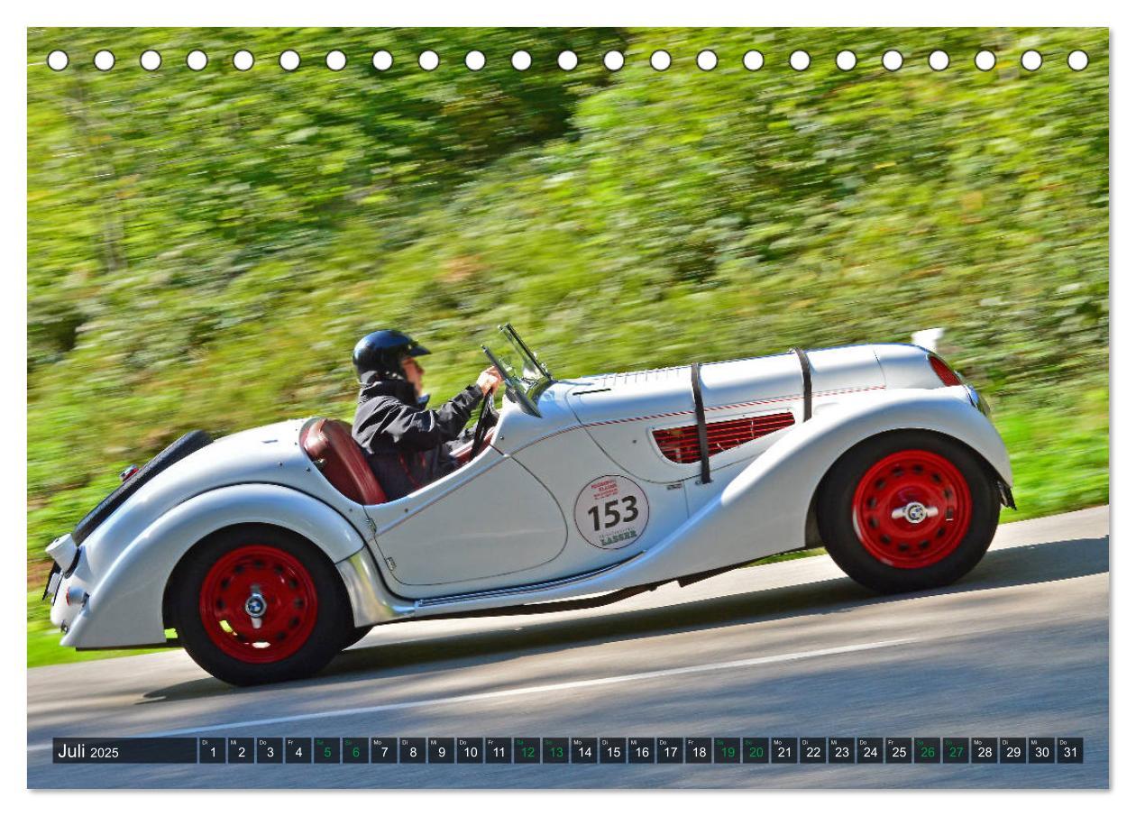 Bild: 9783435184934 | OLDTIMER BERGRENNEN - BMW Fahrzeuge (Tischkalender 2025 DIN A5...