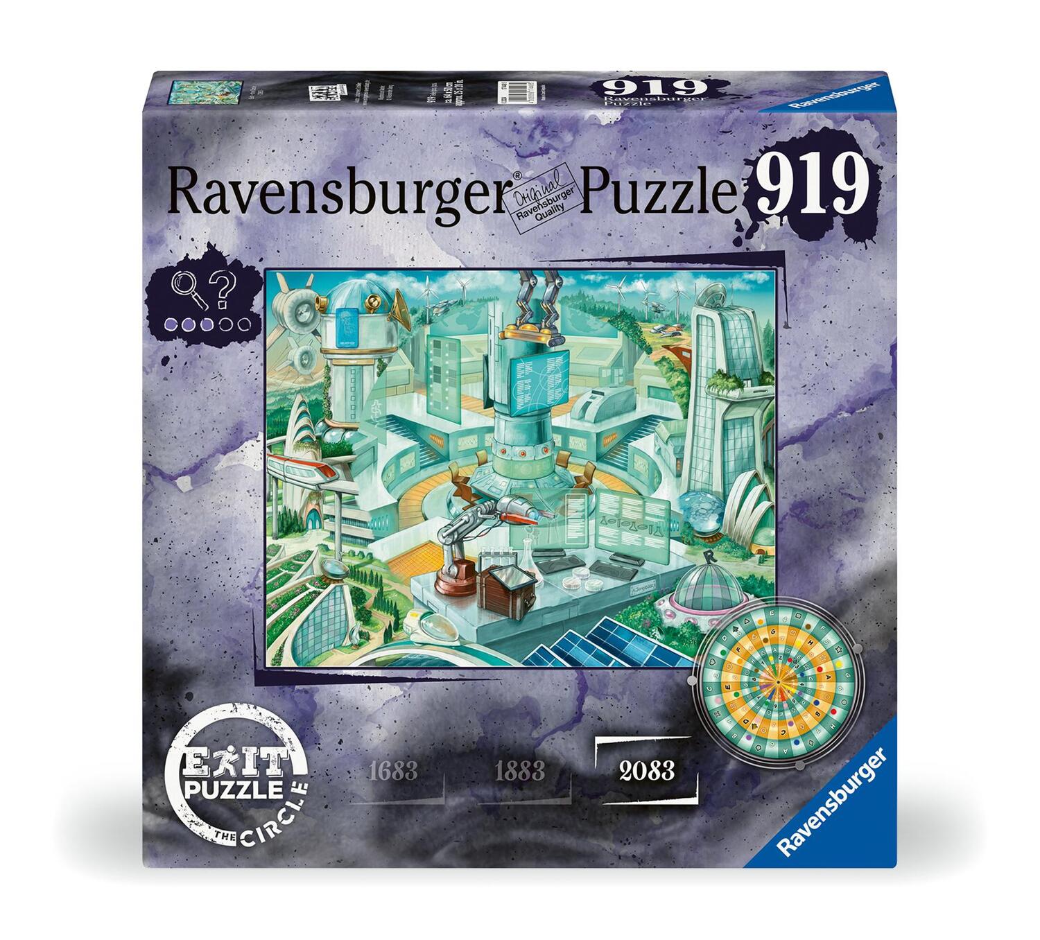 Cover: 4005556174485 | Ravensburger Exit Puzzle the Circle 17448 - Anno 2083 - 919 Teile...