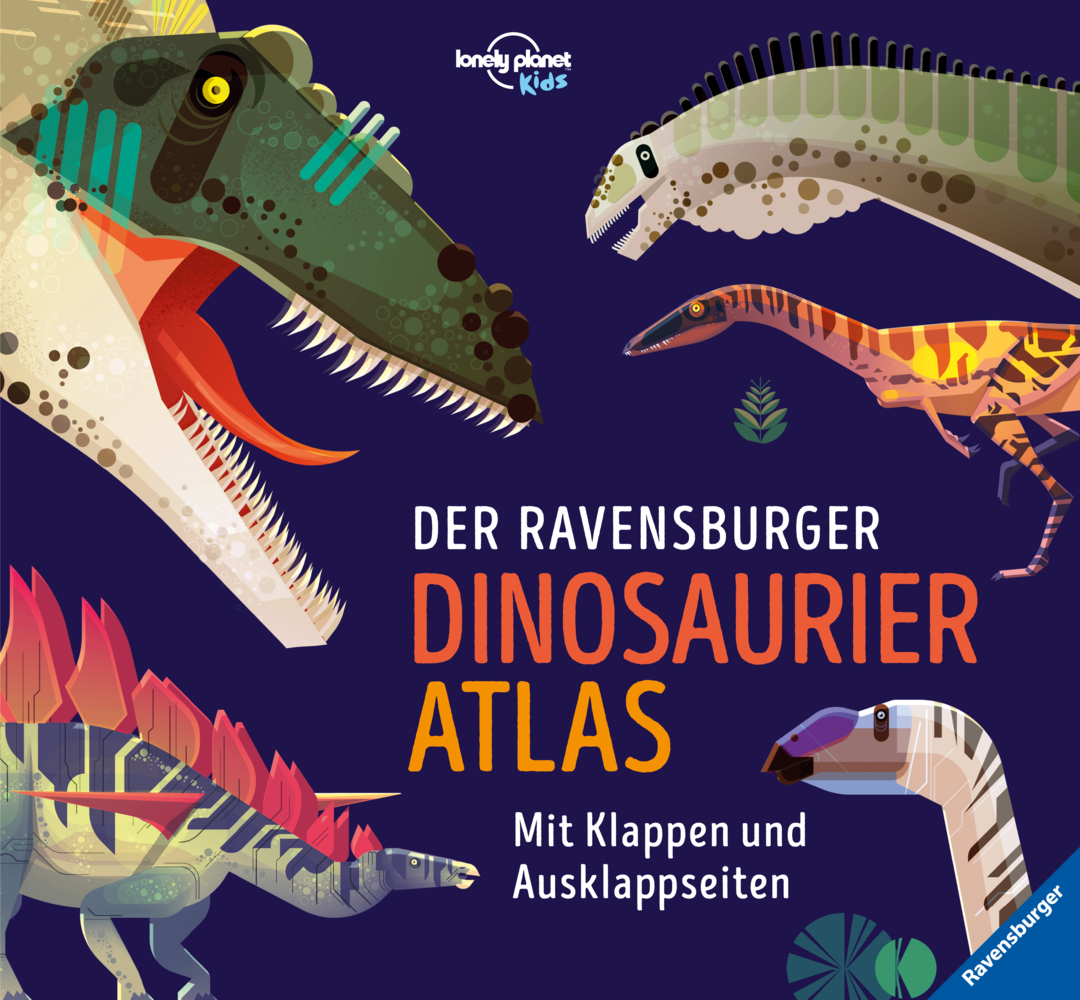 Cover: 9783473480128 | Der Ravensburger Dinosaurier-Atlas - eine Zeitreise zu den...