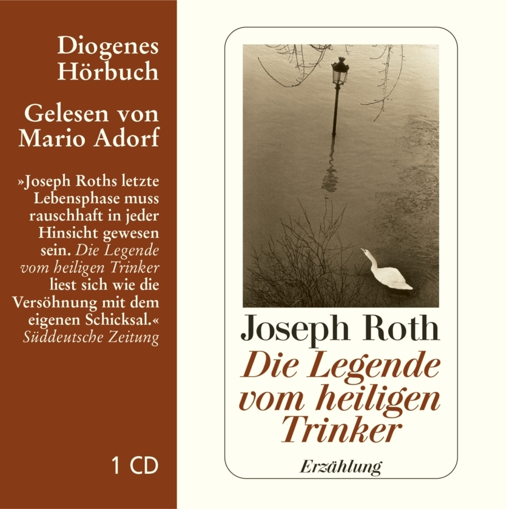 Cover: 9783257801583 | Die Legende vom heiligen Trinker, 1 Audio-CD | Joseph Roth | Audio-CD
