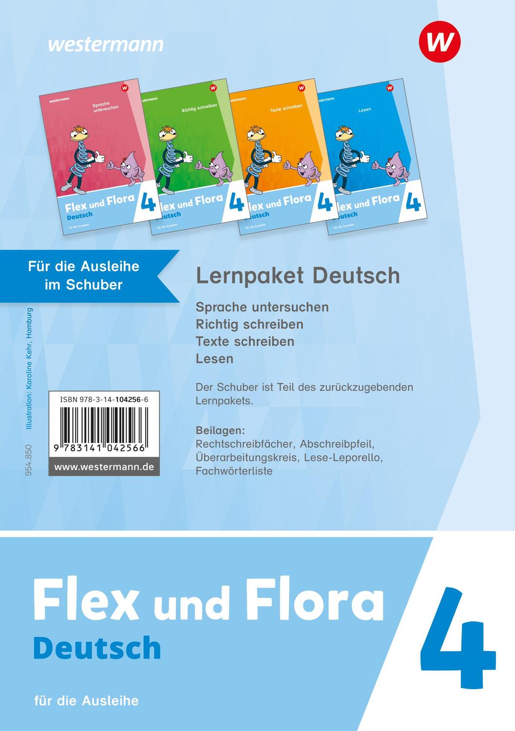Cover: 9783141042566 | Flex und Flora 4. Themenhefte. Paket: Für die Ausleihe. Für...