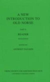 Cover: 9780903521833 | A New Introduction to Old Norse | Reader | Taschenbuch | Englisch