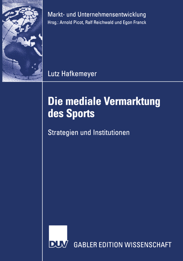 Cover: 9783824478712 | Die mediale Vermarktung des Sports | Lutz Hafkemeyer | Taschenbuch