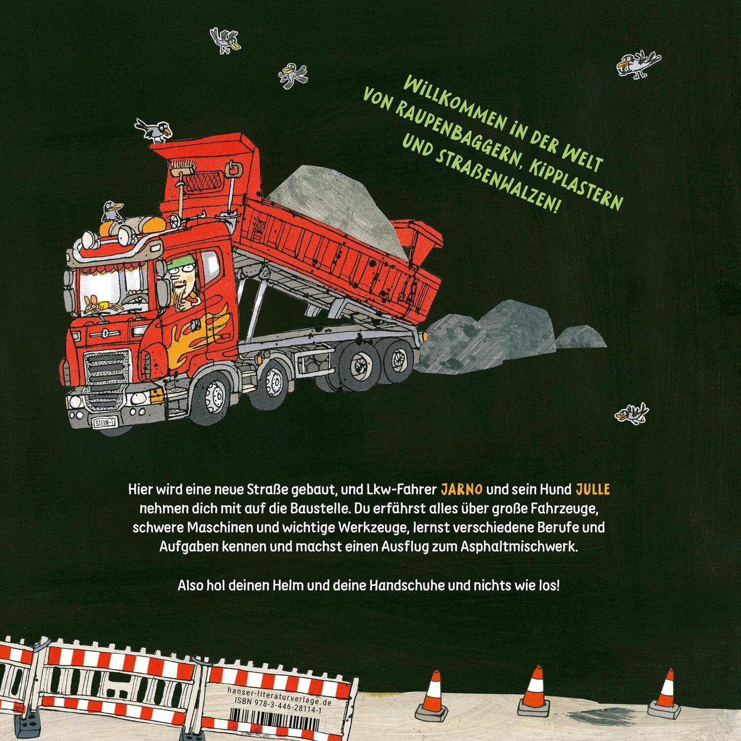 Bild: 9783446281141 | Asphalt! | Wir bauen eine Straße | Salla Savolainen | Buch | 40 S.