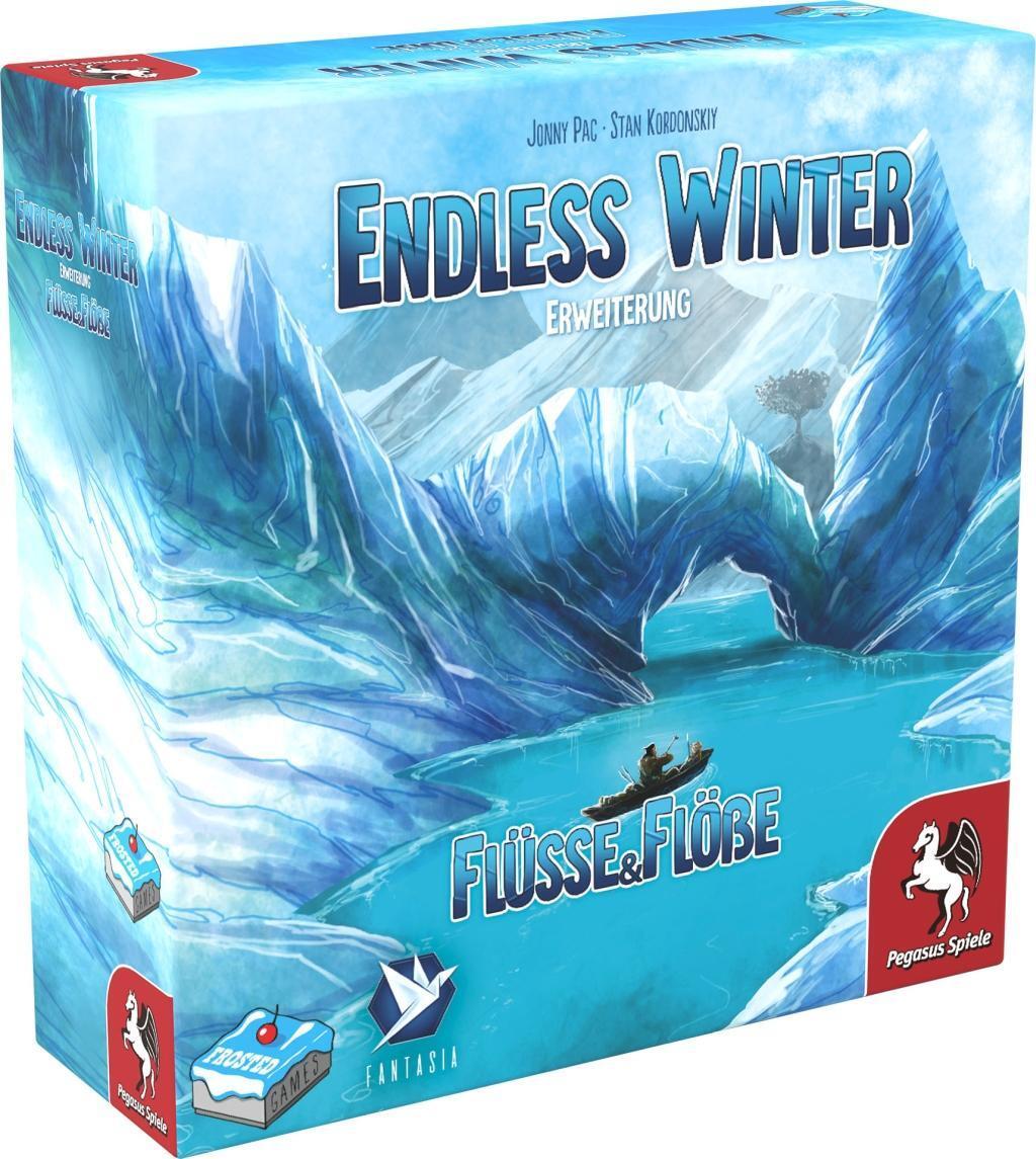 Cover: 4250231729614 | Endless Winter: Flüsse &amp; Flöße [Erweiterung] (Frosted Games) | Spiel