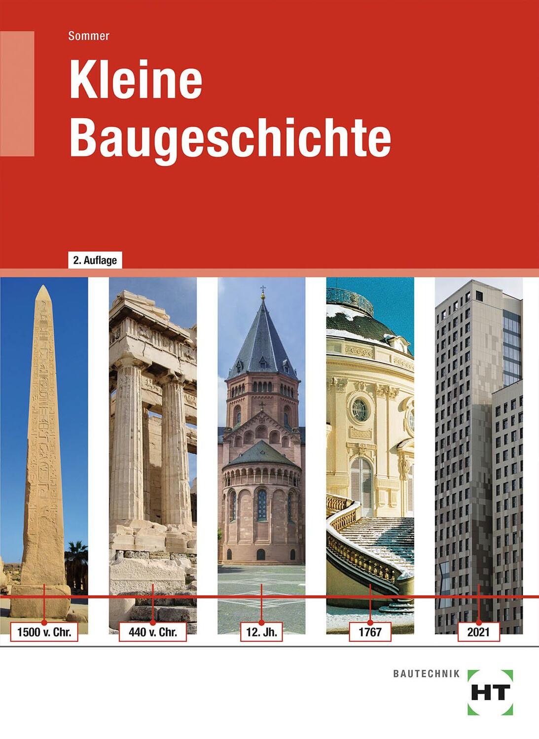 Cover: 9783582265364 | Kleine Baugeschichte | Helmut Sommer | Broschüre | Deutsch | 2021