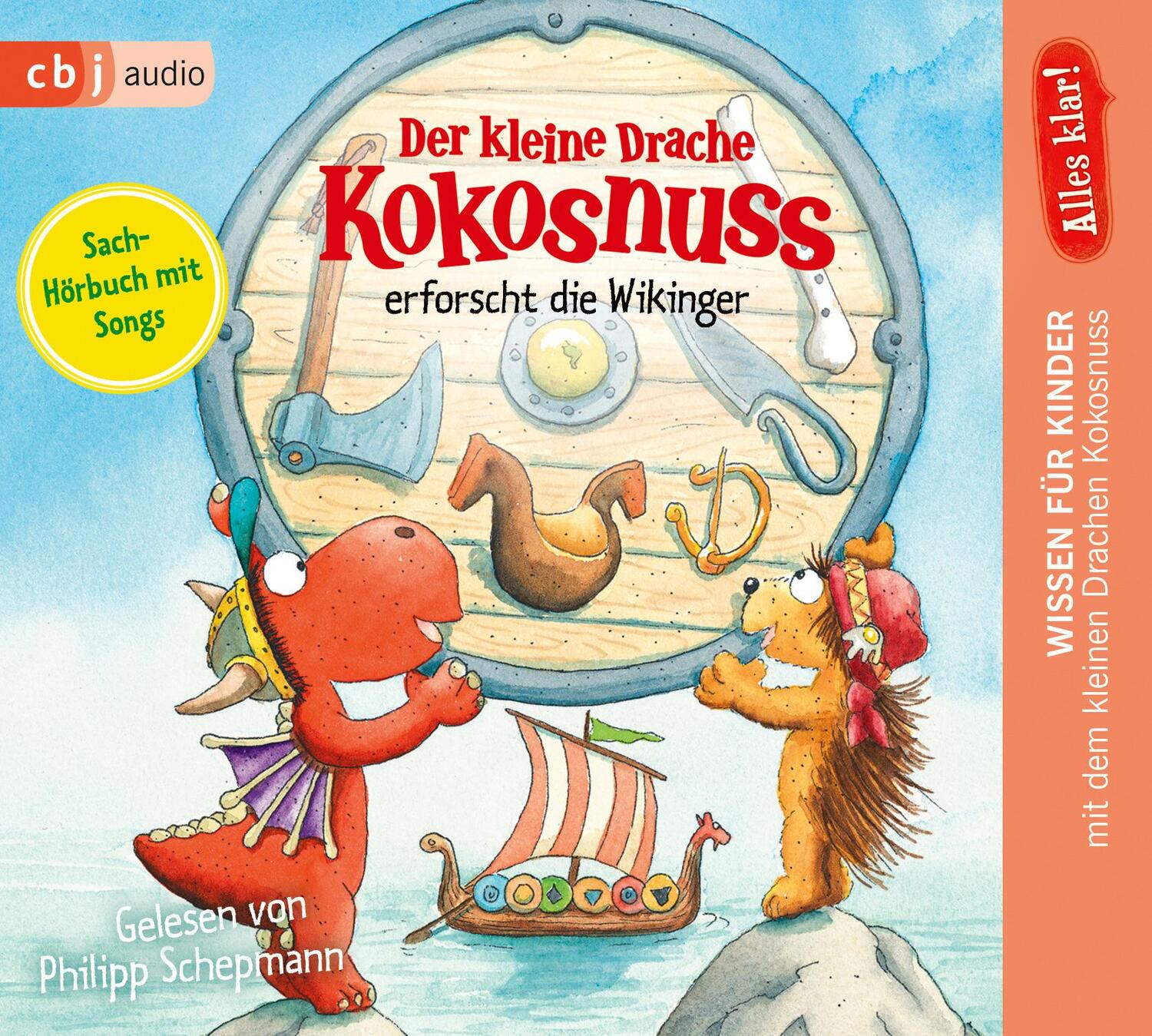 Cover: 9783837156744 | Alles klar! Der kleine Drache Kokosnuss erforscht die Wikinger | CD