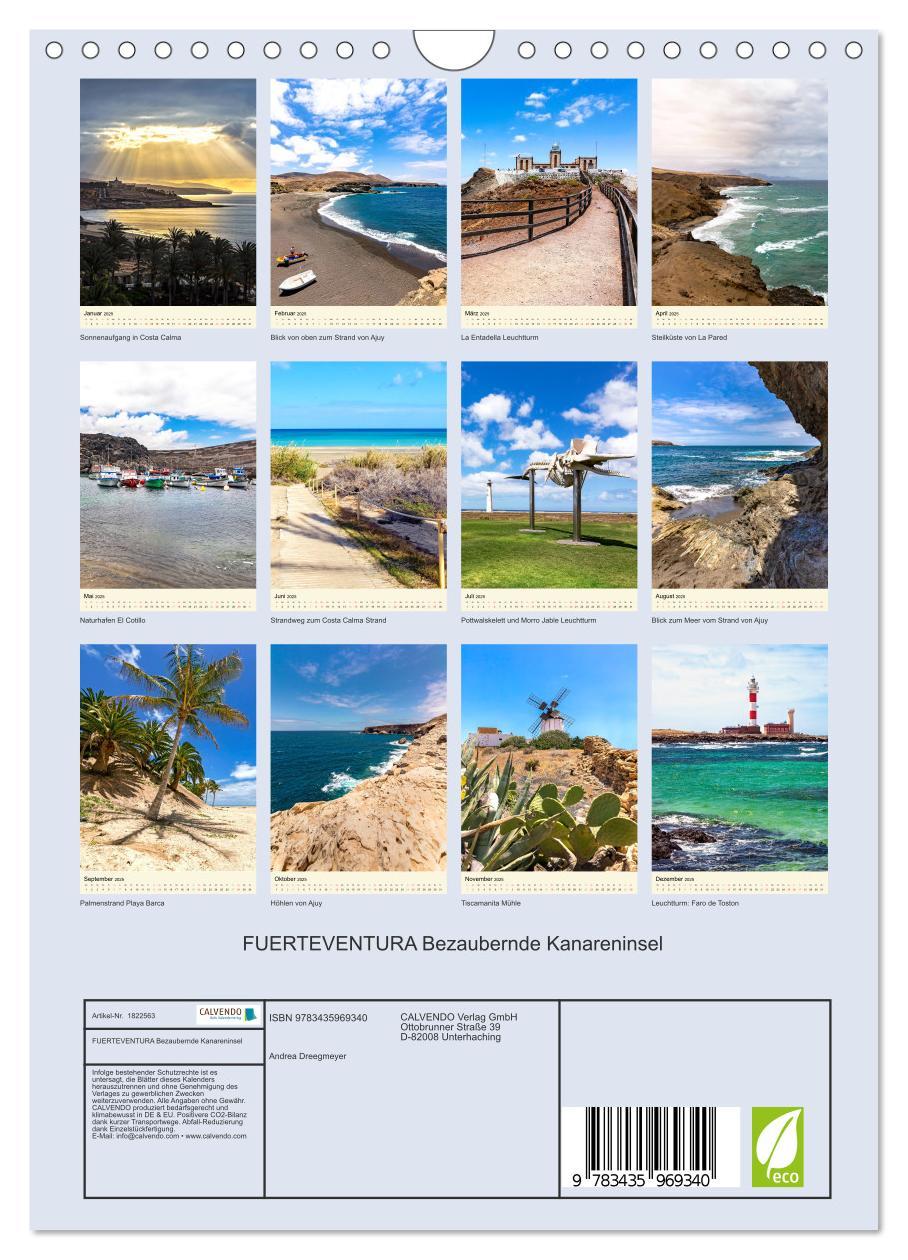 Bild: 9783435969340 | FUERTEVENTURA Bezaubernde Kanareninsel (Wandkalender 2025 DIN A4...