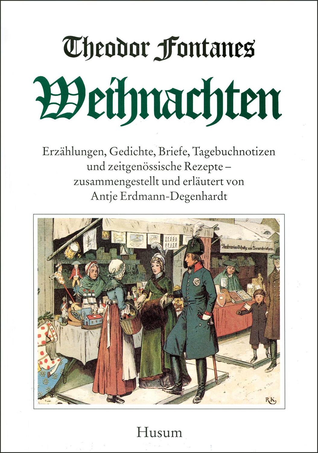 Cover: 9783880427891 | Theodor Fontanes Weihnachten | Theodor Fontane | Buch | Deutsch | 1996