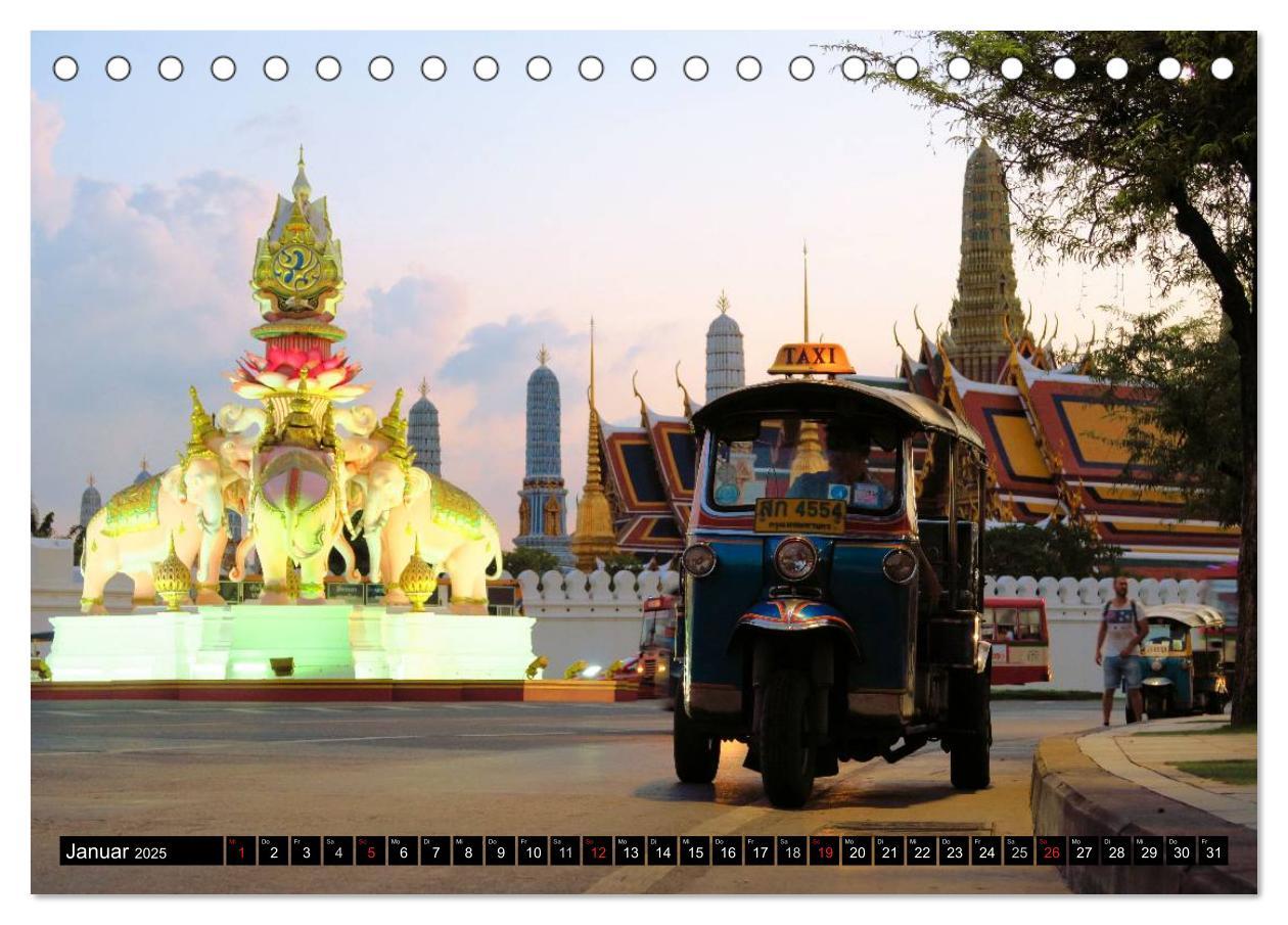 Bild: 9783435514694 | Bangkok: West trifft Fernost (Tischkalender 2025 DIN A5 quer),...