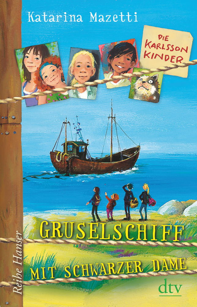 Cover: 9783423640213 | Die Karlsson-Kinder Gruselschiff mit schwarzer Dame | Originalausgabe