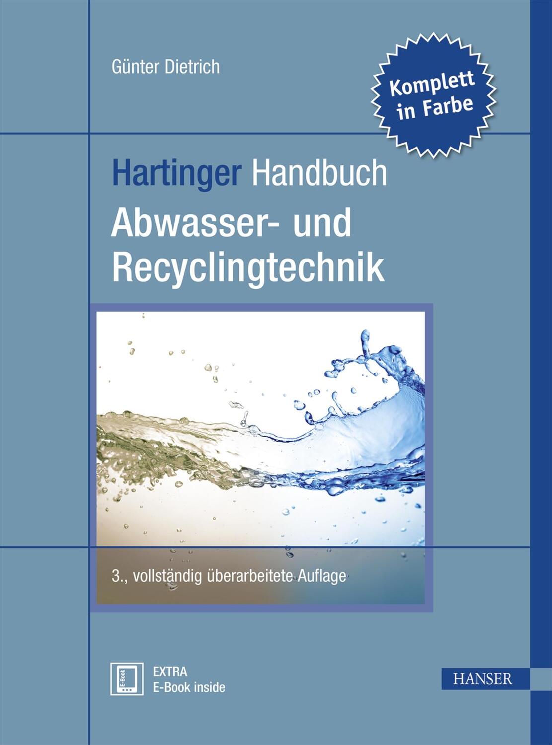 Cover: 9783446431706 | Hartinger Handbuch Abwasser- und Recyclingtechnik | Günter Dietrich