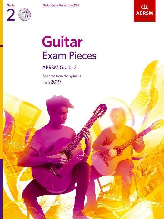 Cover: 9781786012227 | Guitar Exam Pieces from 2019, ABRSM Grade 2, with CD | ABRSM | 2018