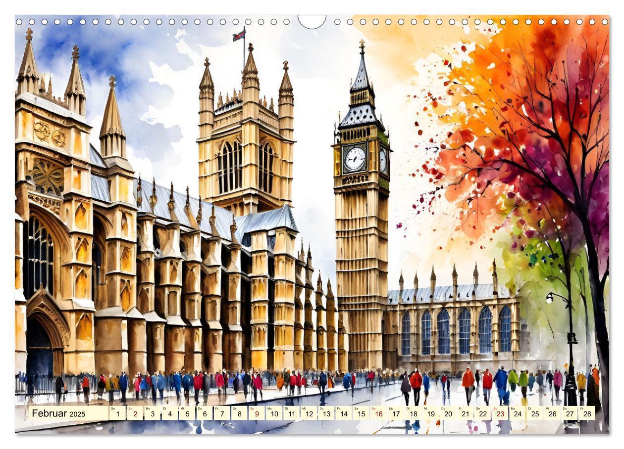 Bild: 9783457175040 | London - Metropole auf der Insel (Wandkalender 2025 DIN A3 quer),...