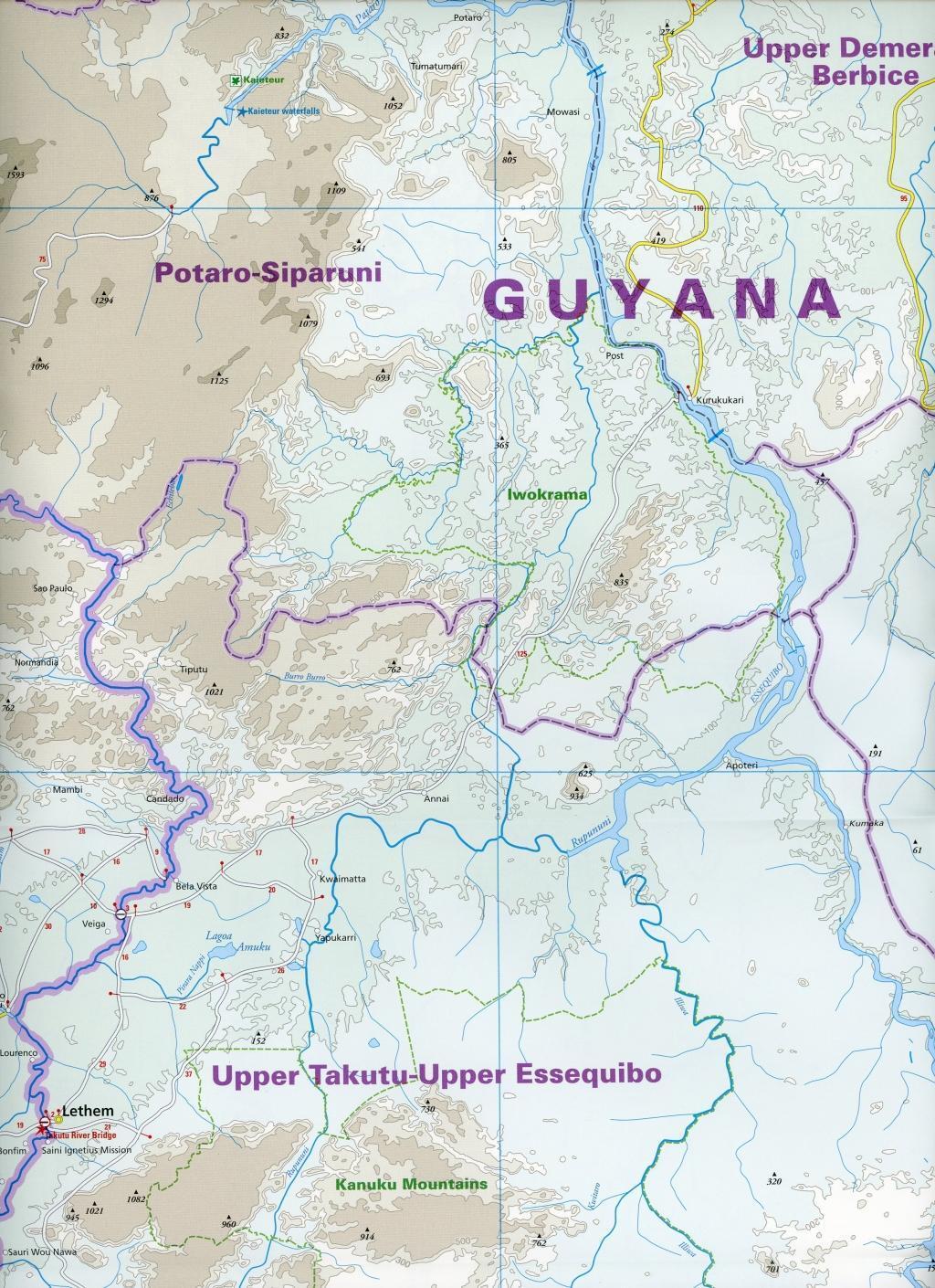 Bild: 9783831772636 | Reise Know-How Landkarte Guyana, Suriname, Französisch-Guayana...