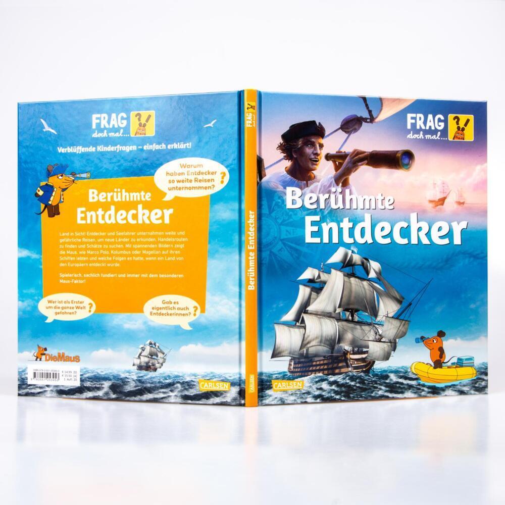 Bild: 9783551253453 | Frag doch mal ... die Maus: Berühmte Entdecker | Gabi Neumayer | Buch