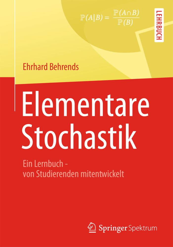 Cover: 9783834819390 | Elementare Stochastik | Ein Lernbuch - von Studierenden mitentwickelt