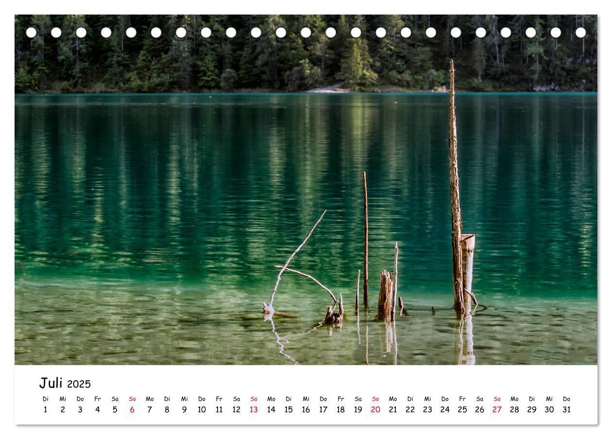 Bild: 9783435154296 | Wanderbarer Weißensee (Tischkalender 2025 DIN A5 quer), CALVENDO...