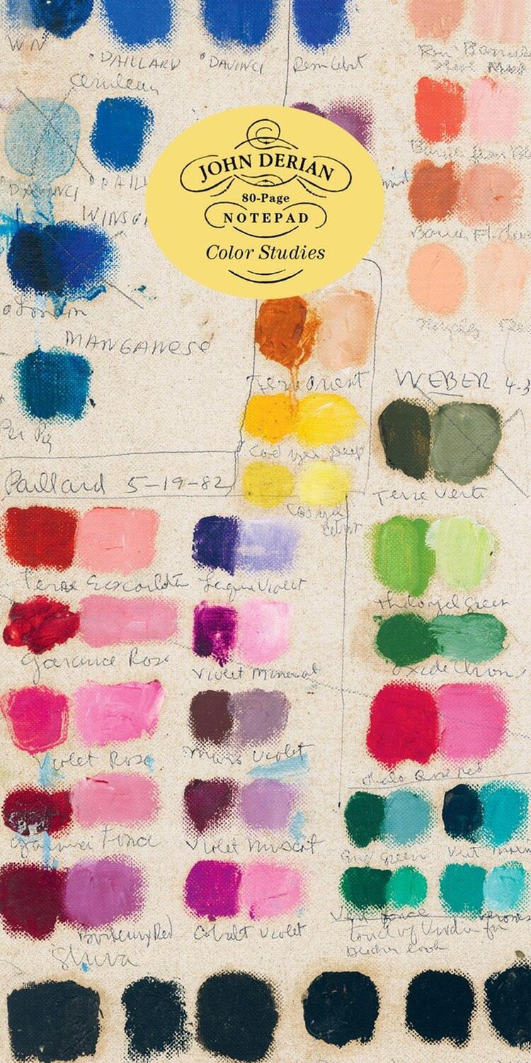 Cover: 9781648290862 | John Derian Paper Goods: Color Studies 80-Page Notepad | John Derian