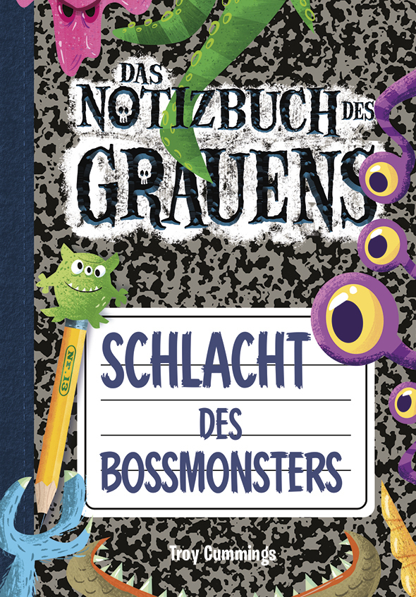 Cover: 9783985850044 | Notizbuch des Grauens Band 13 | Schlacht des Bossmonsters | Cummings