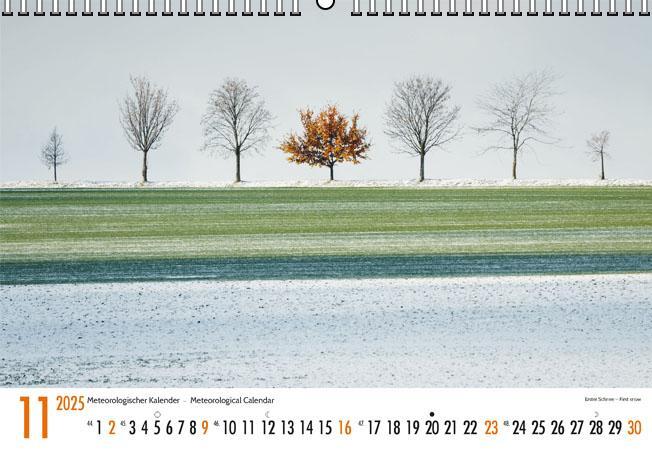 Bild: 9783443011796 | Meteorologischer Kalender 2025 Meteorological Calendar | Gesellschaft