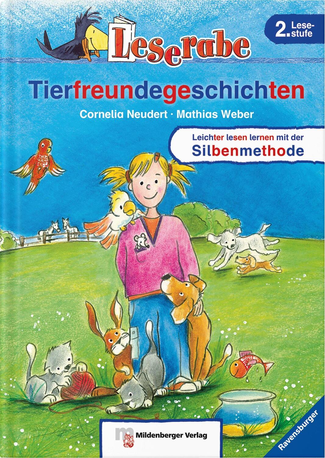 Cover: 9783619143498 | Leserabe - Tierfreundegeschichten | 2. Lesestufe | Cornelia Neudert