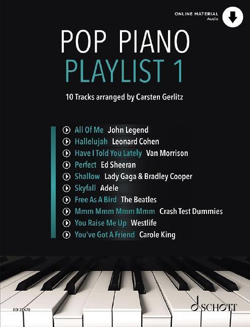 Cover: 9783795787424 | Pop Piano Playlist 1 | Broschüre | 52 S. | Englisch | 2021