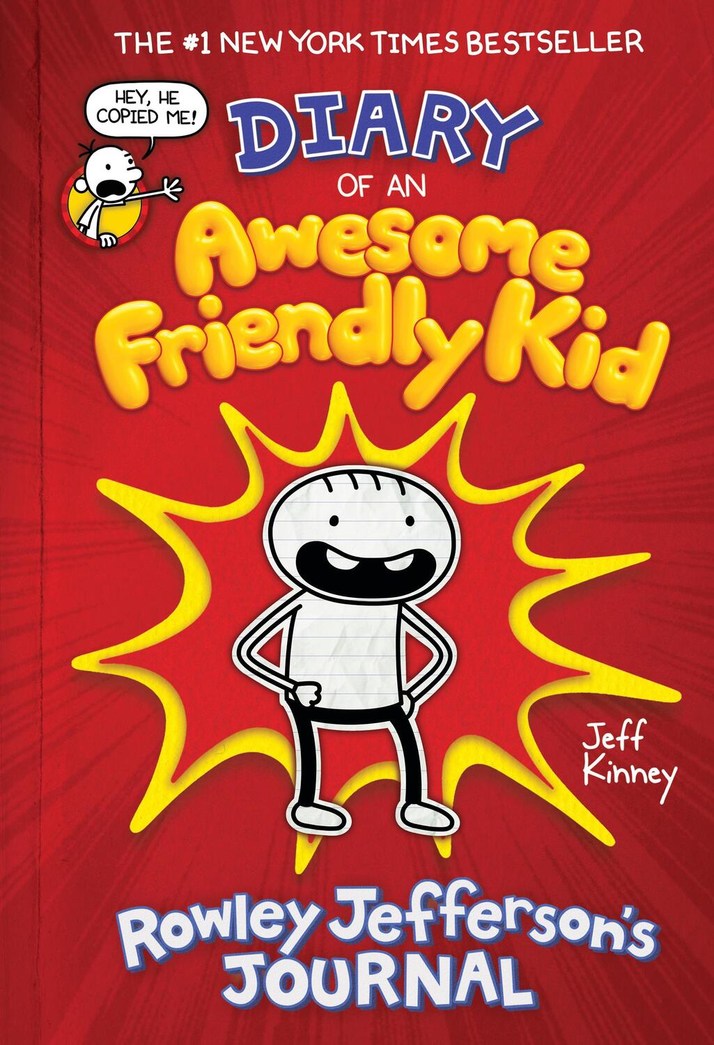 Cover: 9781419740275 | Diary of an Awesome Friendly Kid: Rowley Jefferson's Journal | Kinney