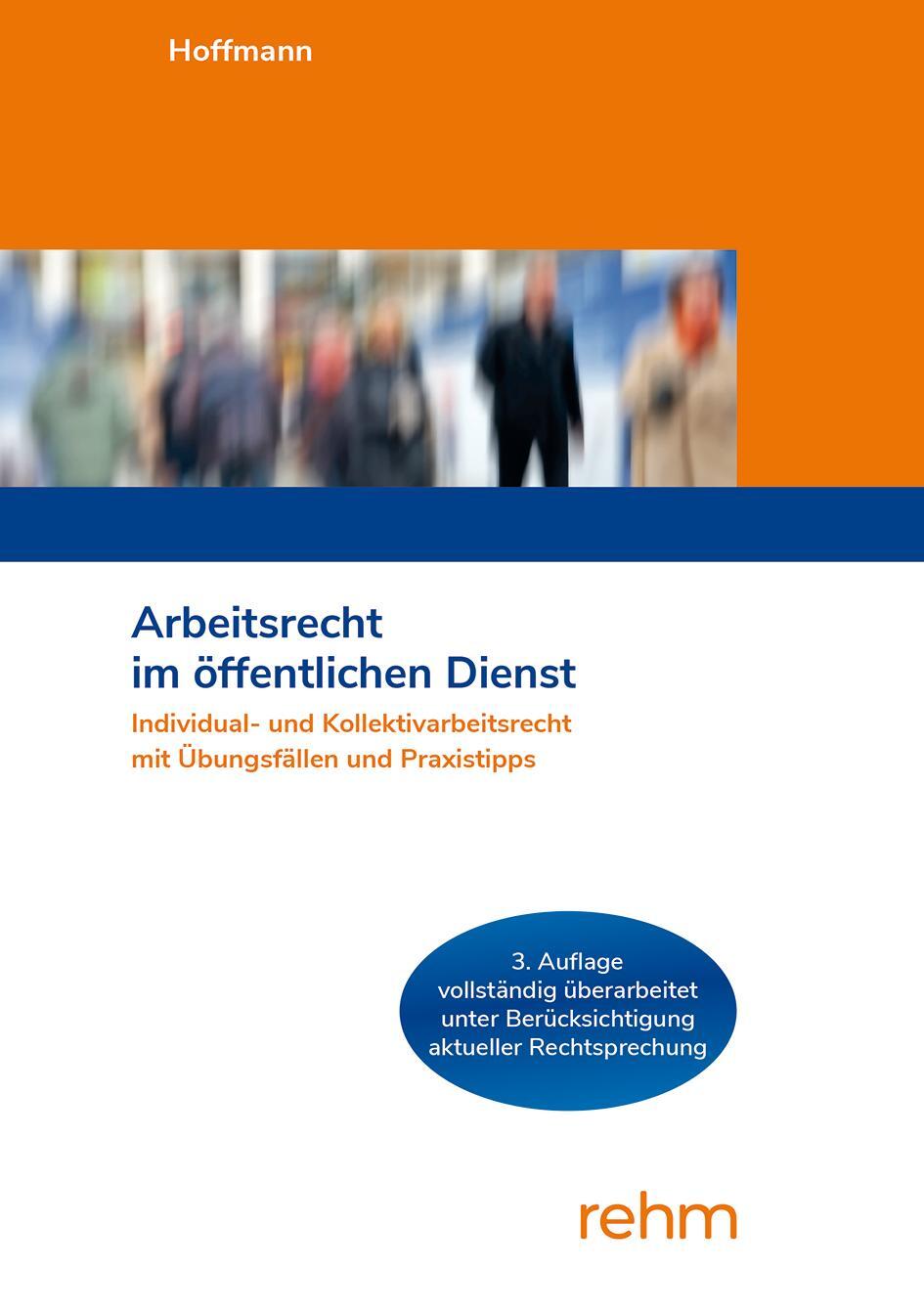 Cover: 9783807328768 | Arbeitsrecht im öffentlichen Dienst | Boris Hoffmann | Taschenbuch