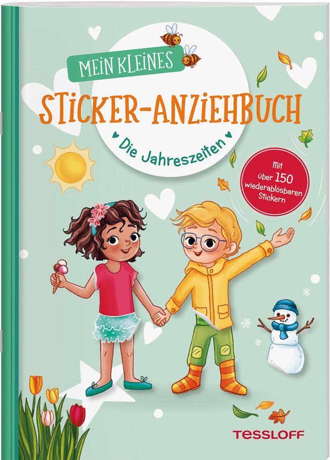 Cover: 9783788645229 | Mein kleines Sticker-Anziehbuch. Die Jahreszeiten | Julia Reindl