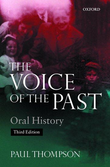 Cover: 9780192893178 | Voice of the Past | Oral History | Paul Thompson | Taschenbuch | 2000