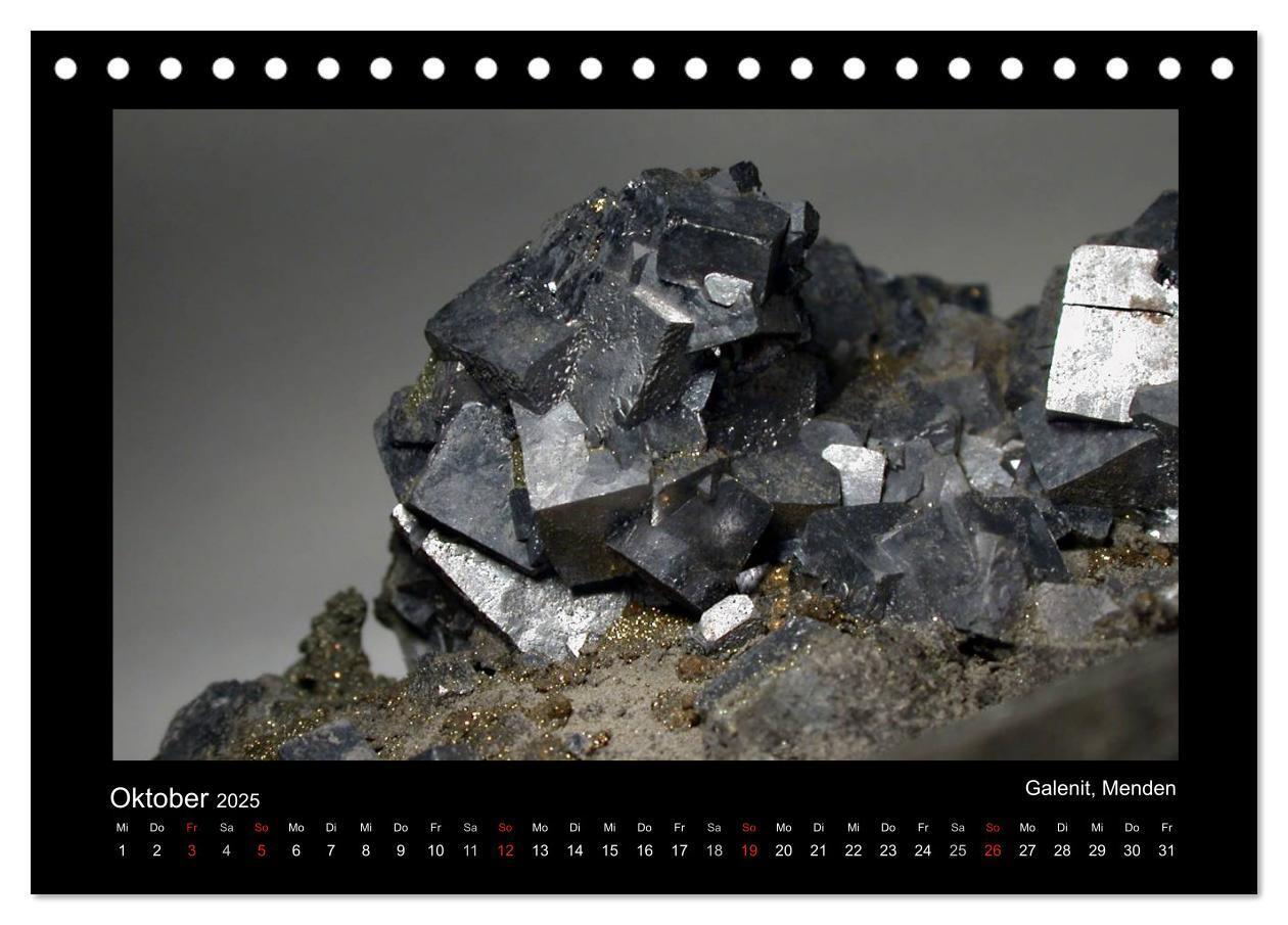 Bild: 9783435768042 | Mineralien aus dem Sauerland (Tischkalender 2025 DIN A5 quer),...