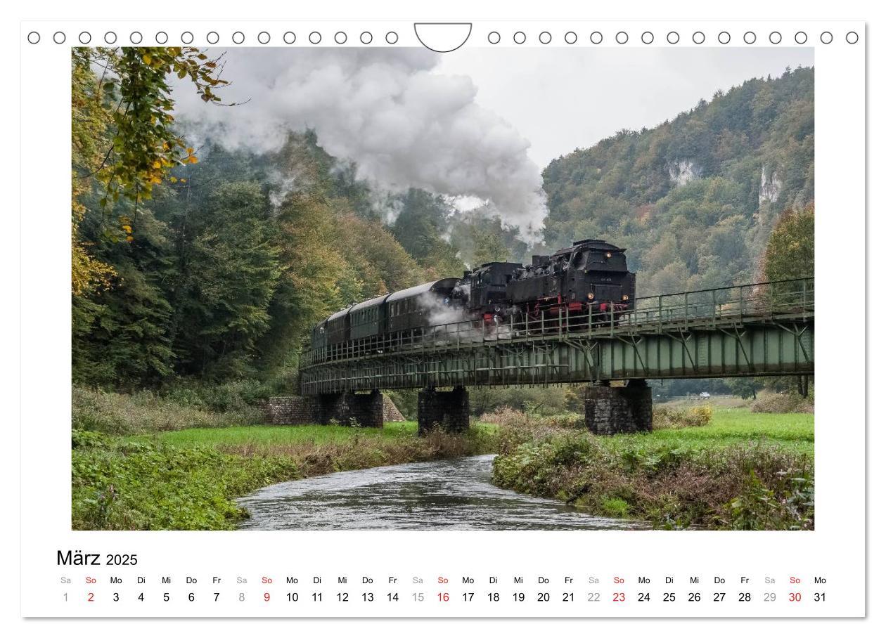 Bild: 9783435561186 | Mit der Eisenbahn in die Fränkische Schweiz (Wandkalender 2025 DIN...