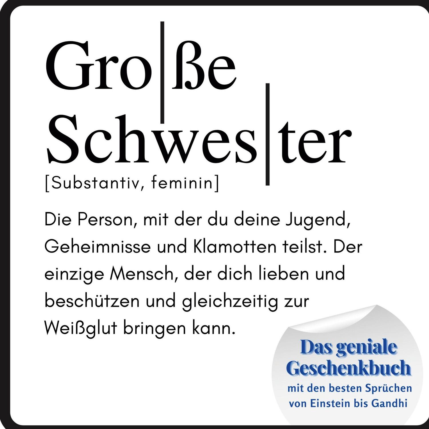 Cover: 9783750516489 | Grosse Schwester | Steffi Meier | Taschenbuch | Paperback | Deutsch