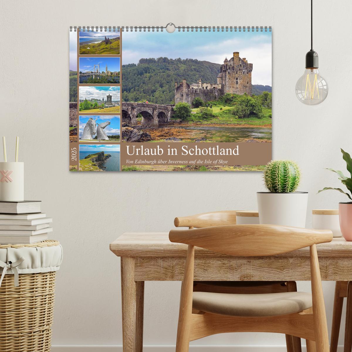 Bild: 9783383953187 | Urlaub in Schottland (Wandkalender 2025 DIN A3 quer), CALVENDO...