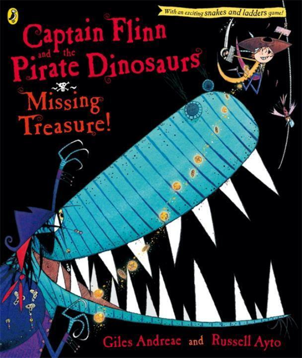 Cover: 9780141500492 | Captain Flinn and the Pirate Dinosaurs: Missing Treasure! | Andreae