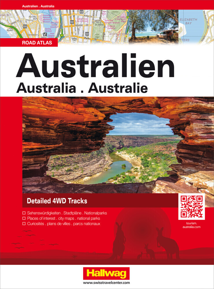 Cover: 9783828309029 | Australien Road Atlas | 4WD Routes with GPS Positions | Taschenbuch