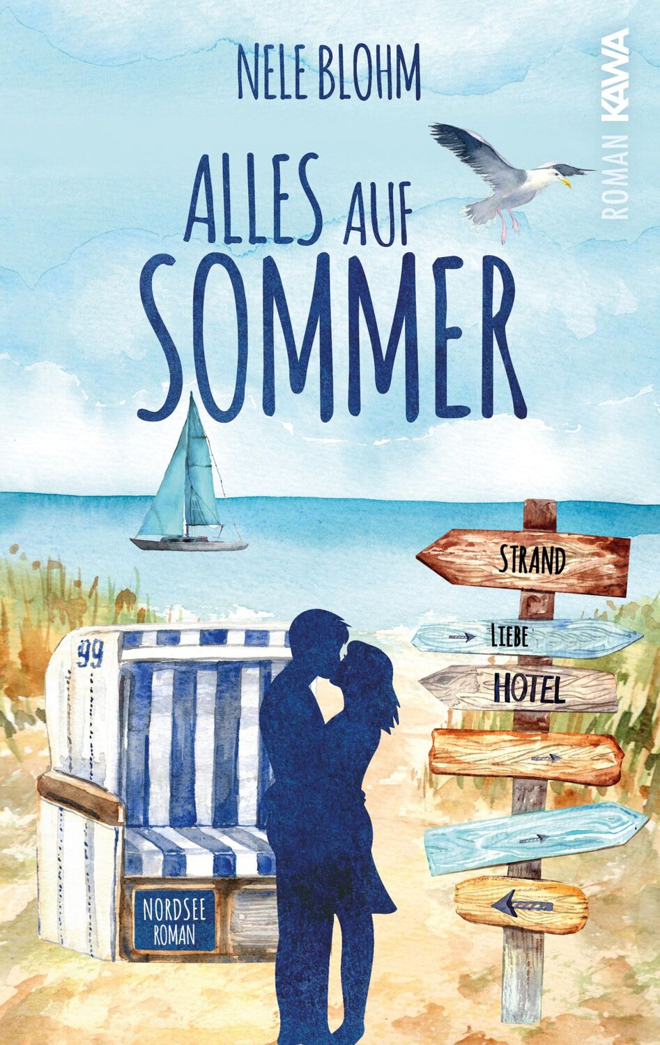 Cover: 9783986600099 | Alles auf Sommer | Nele Blohm | Taschenbuch | Liebe auf Föhr | 268 S.