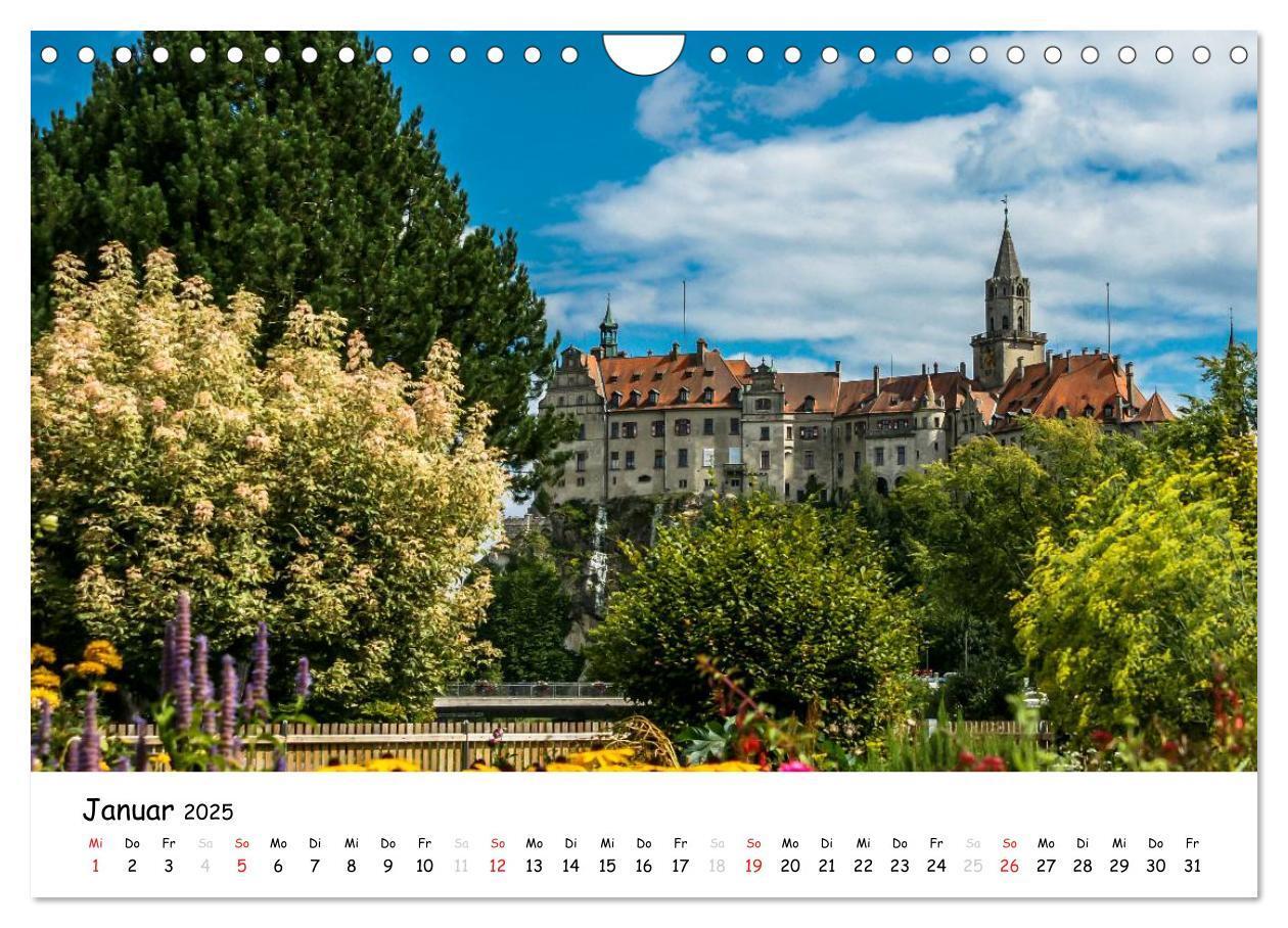 Bild: 9783435473229 | Schlösser und Gärten Süddeutschland (Wandkalender 2025 DIN A4...