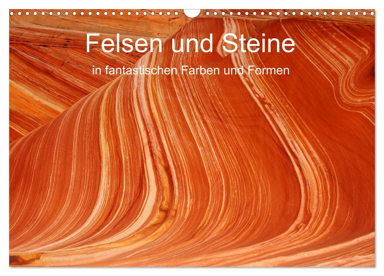 Cover: 9783435488377 | Felsen und Steine in fantastischen Farben und Formen (Wandkalender...