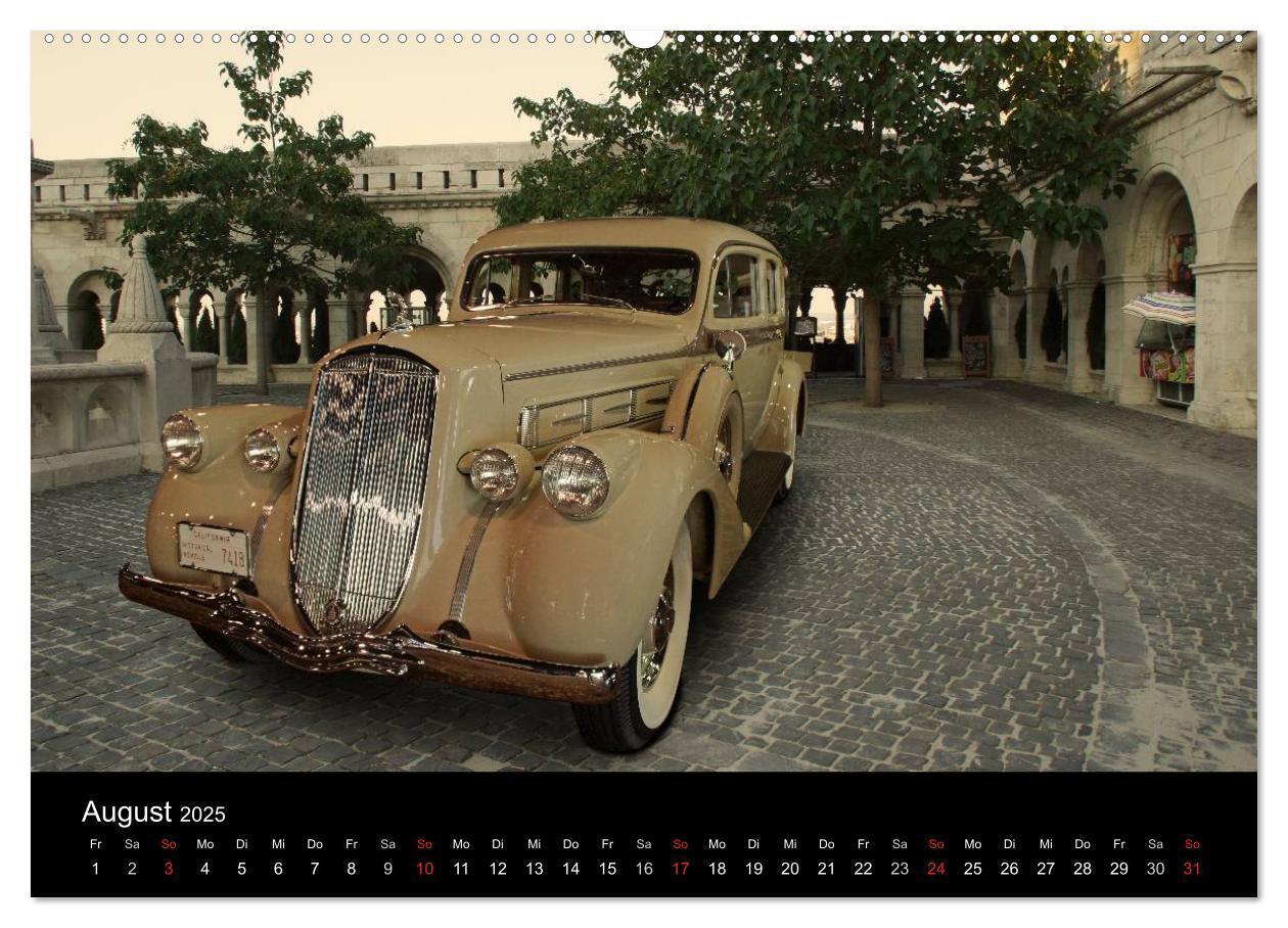 Bild: 9783435610471 | Oldtimer-Kunst (Wandkalender 2025 DIN A2 quer), CALVENDO...